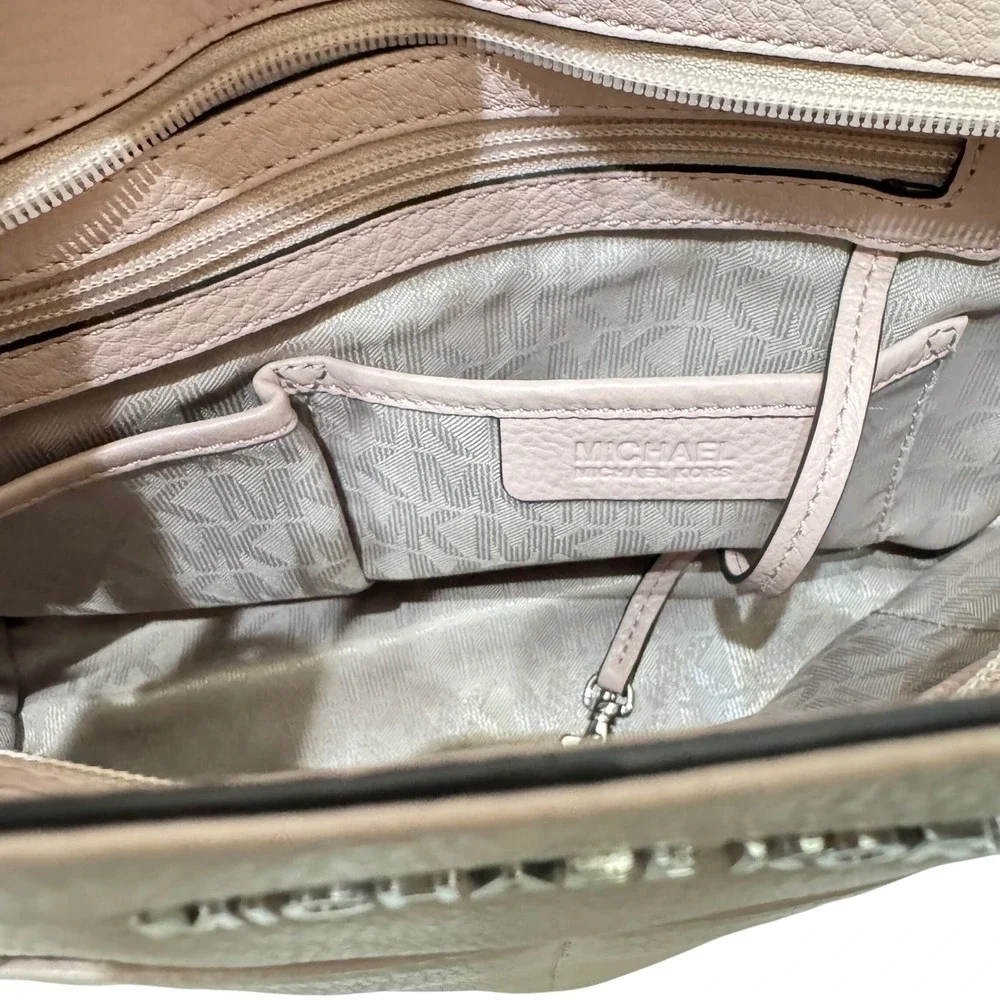 Michael Kors Bedford Tote Bag Medium‎ Pink Leather Shoulder Bag